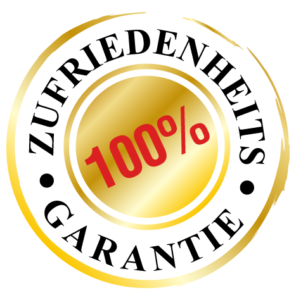 100% Zufriedenheitsgarantie